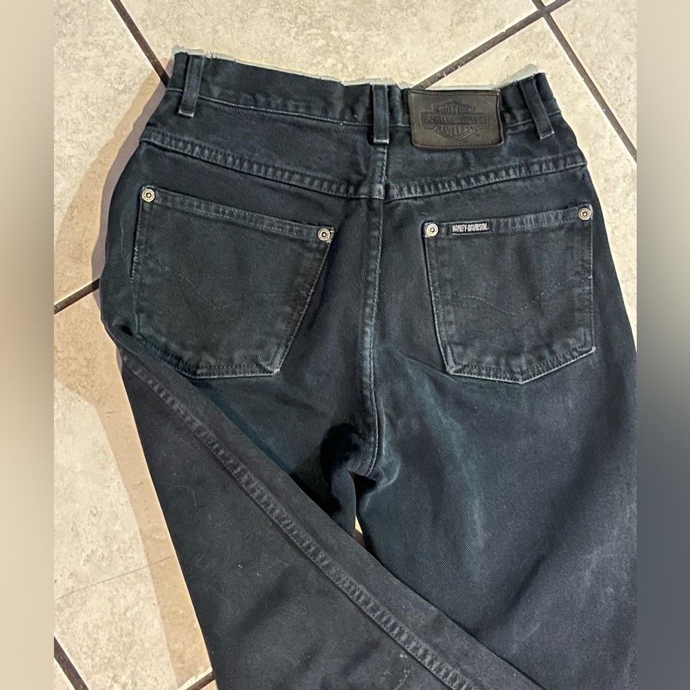 Harley-Davidson Women's Black Boot Cut Jeans